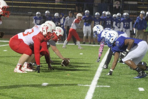 Blue Jays defense face off with the Wichita North offense.